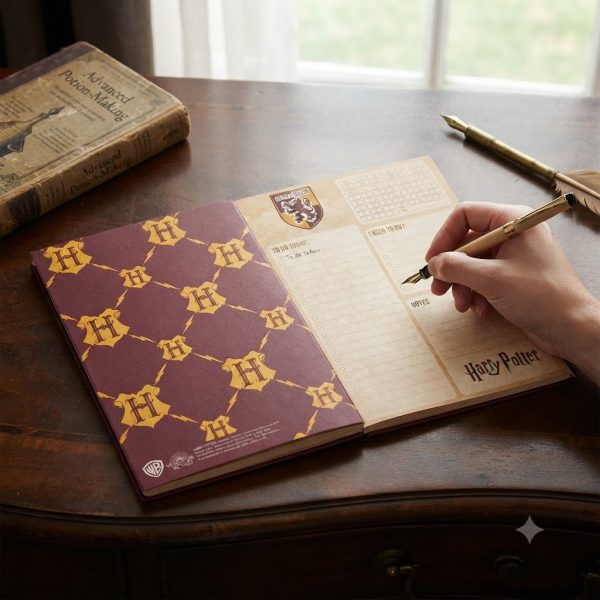 Bloc Planificador Diario A5 de Harry Potter – Organizador de Tareas, Agenda y Notas