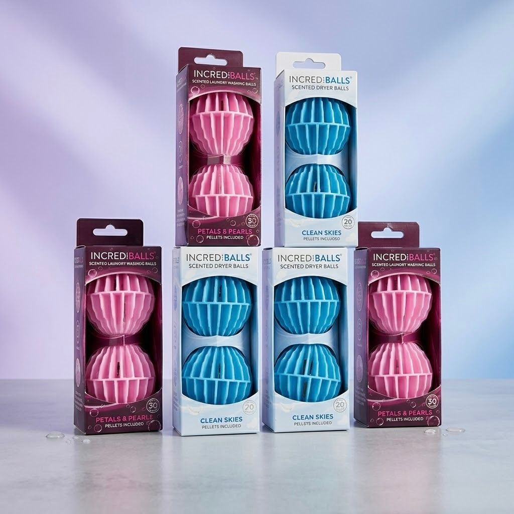 Reusable Eco Laundry Balls | Pack of 2 for 20 Washes