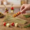 Brochetas de Bambú Natural | Resistentes y Versátiles