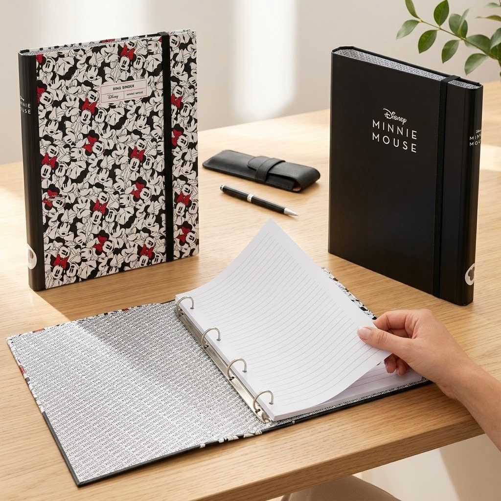 C2AHAM-001_1.jpg A4 Cardboard Ring Binder with 2 Rings – Document Storage Folder