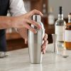 Coctelera de Acero Inoxidable | Ideal para Preparar Cócteles y Bebidas