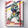 CAGHC-001_3.JPG A5 Writing Notebook with Hardcover, Spiral Binding and Squared Pages