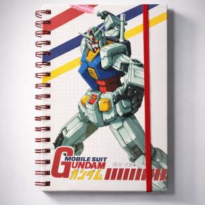CAGHC-001_3.JPG A5 Writing Notebook with Hardcover, Spiral Binding and Squared Pages