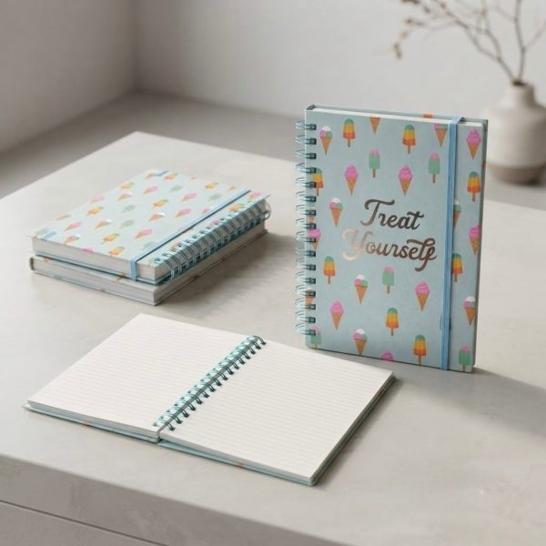 CAHRVH-001_3.jpg Cuaderno A5 Anillado con Hojas a Rayas – Libreta de Tapa Rígida para Apuntes y Oficina