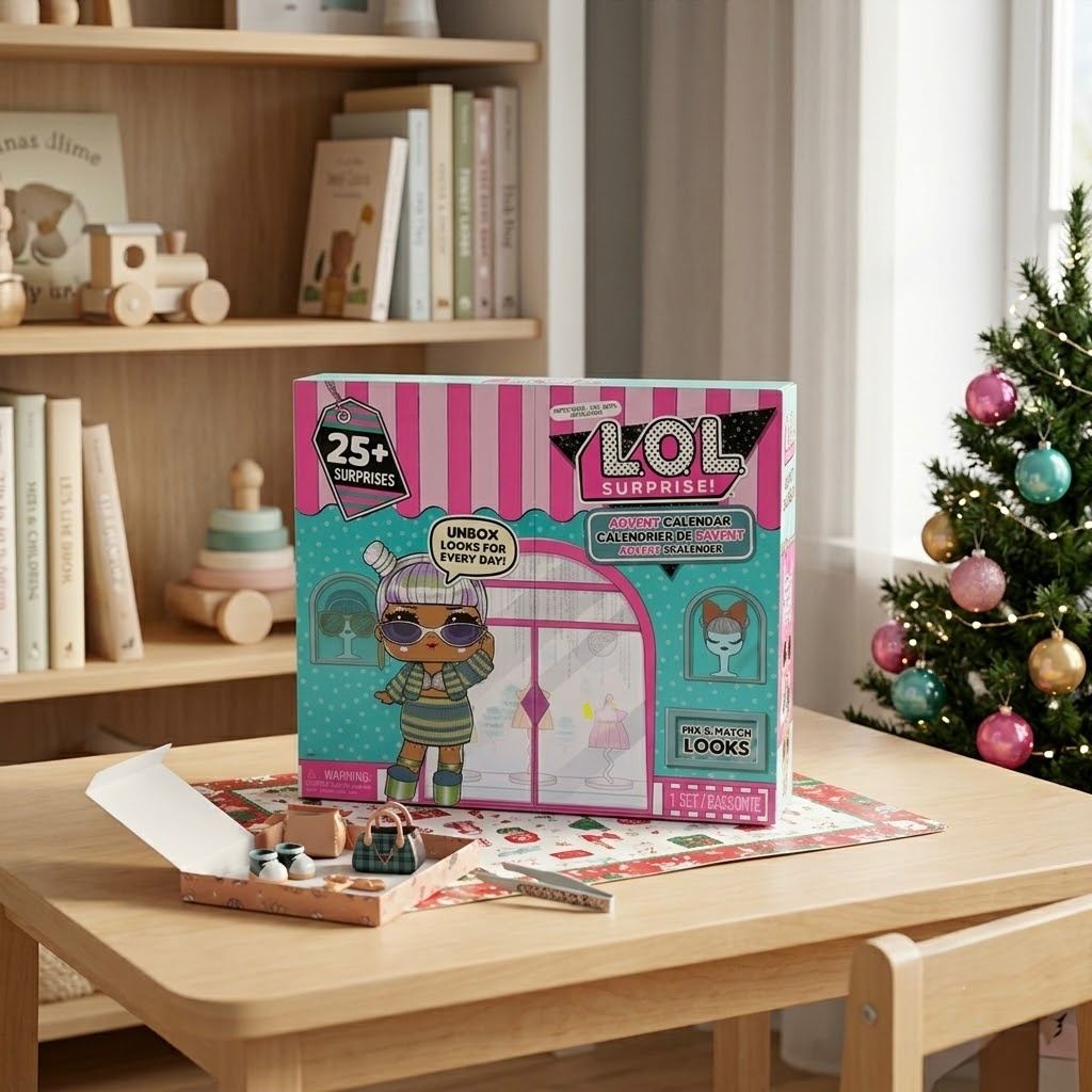 Calendario de Adviento LOL Surprise – Más de 25 Sorpresas para Niños