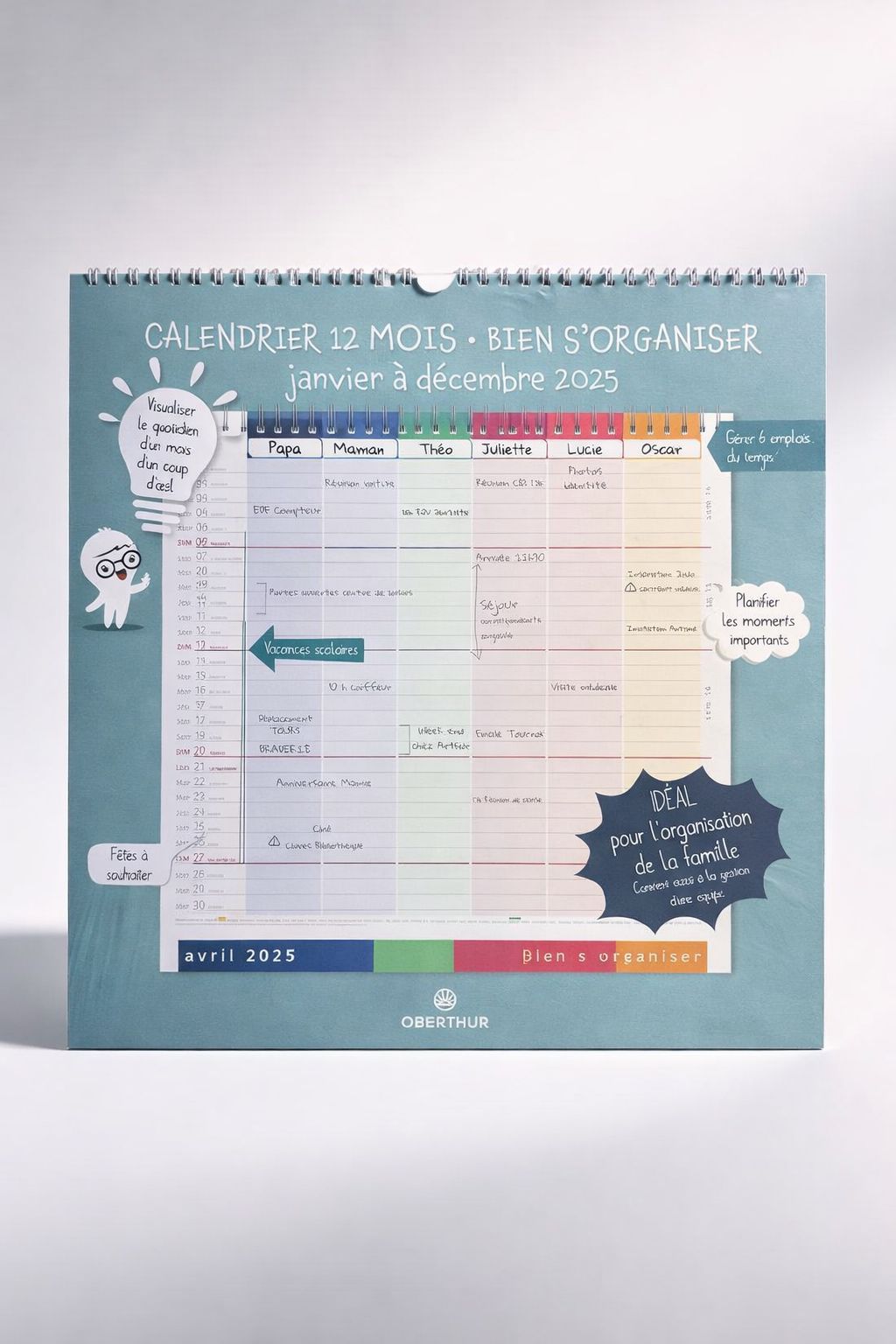 Calendario anual 2025