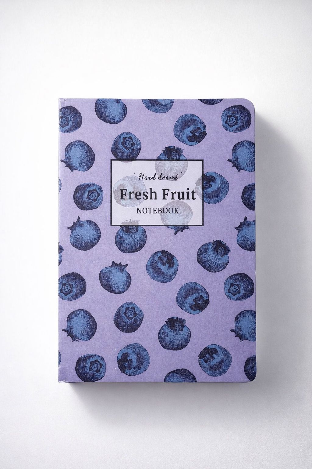 A5 Hardcover Notebook with Lined Pages – Assorted Fruit Designs