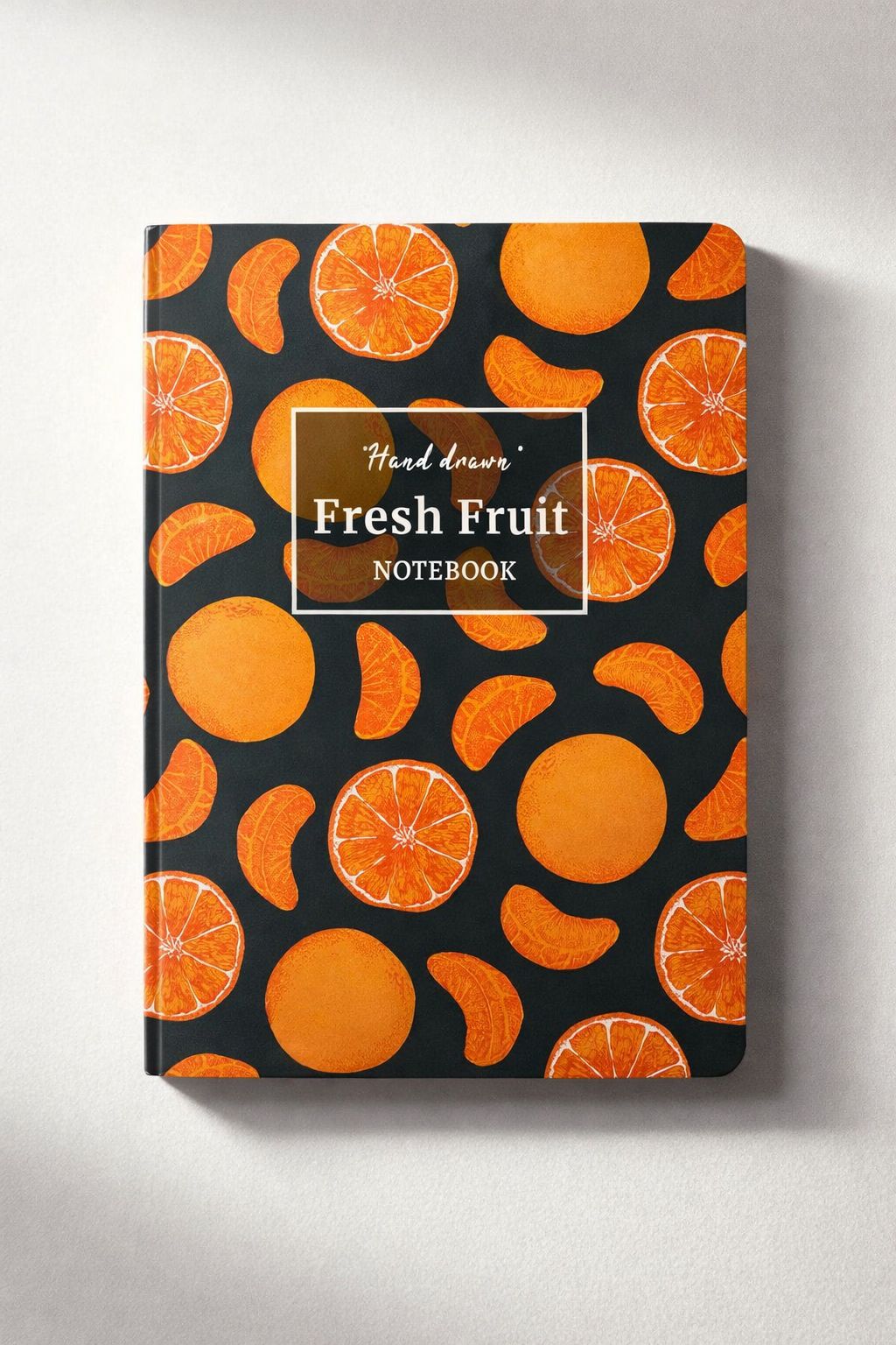 A5 Hardcover Notebook with Lined Pages – Assorted Fruit Designs