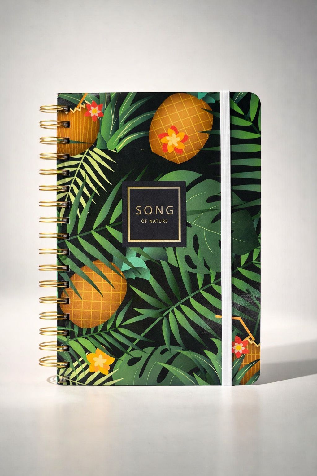 Libreta A5 anillada a rayas