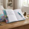 DICP-001_3.jpg Children's Peacock Lock Diary – Green Secret Journal with Lock and Keys