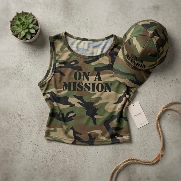 DMM-001_2.JPG Disfraz de Mujer Militar Camuflaje – Talla L para Carnaval, Halloween y Fiestas de Disfraces
