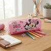 Estuche Escolar Minnie Mouse – Portatodo Infantil con Cremallera para Colegio