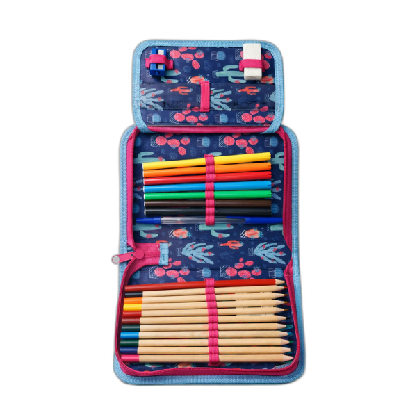 Estuche rígido estilo libro