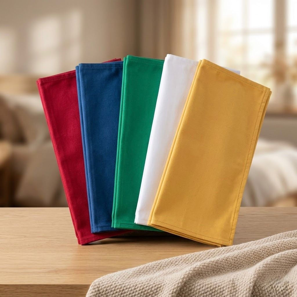 Funda de Cojín Suave de Tejido Grueso | Varios Colores Disponibles