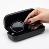 Gafas de Sol Hexagonales Negras con Cristal Negro | Diseño Moderno y Sofisticado