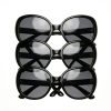 Gafas de Sol Ovaladas Negras con Cristal Negro | Estilo Elegante y Moderno