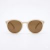 Gafas de Sol Blancas con Detalles Plateados | Estilo Moderno y Elegante