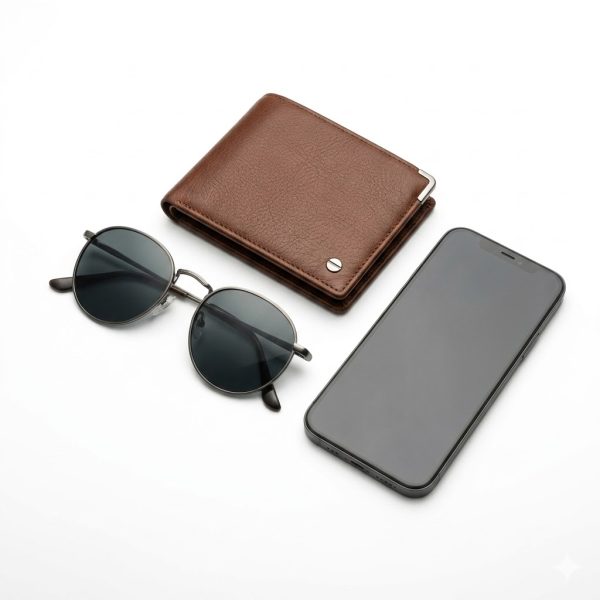 Gafas de Sol Redondas Negras Metálicas | Estilo Moderno y Elegante