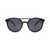 Gafas de Sol Redondas Negras con Doble Puente Metálico | Estilo Moderno y Urbano