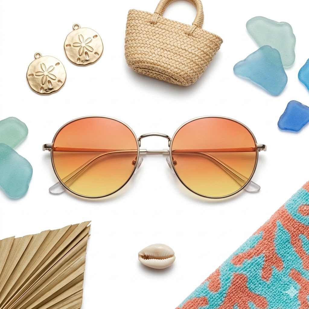 Gafas de Sol Naranja Degradadas Amarillas | Estilo Atrevido y Moderno