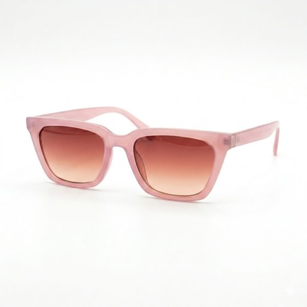 Gafas de Sol Rectangulares Rosadas de Plástico | Estilo Moderno y Chic