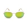 Gafas de Sol Tornasoladas Verdes con Patas Rosadas | Estilo Moderno y Original
