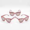 Gafas de Sol Rosadas Transparentes con Cristal Negro | Estilo Chic y Moderno