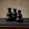 JDNC-001_3.jpg Small Black Decorative Vase