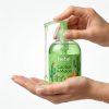 Jabón Líquido de Manos Verde y Rosa | Diseño Decorativo Moderno