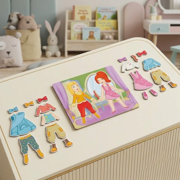 JMF-001_2.JPG Juego Magnético Educativo para Vestir Figuras – Puzzle Creativo para Niños