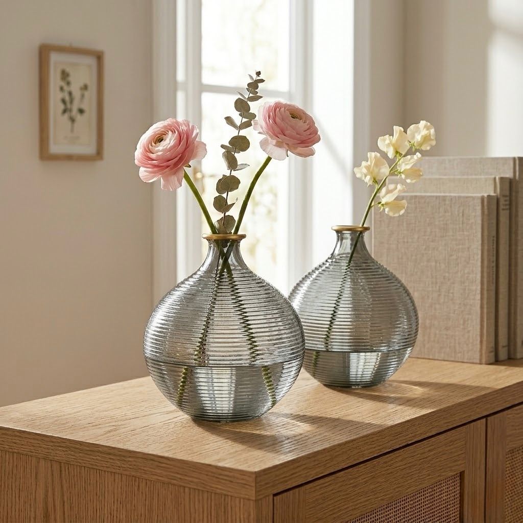 JVB-001_1.jpg Bottle-Style Decorative Vase