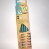 Pack 6 Lápices bicolor pastel