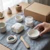MAYB-001_2.JPG Plaster or Clay Modeling Kit for Decorative Trays and Candle Holders
