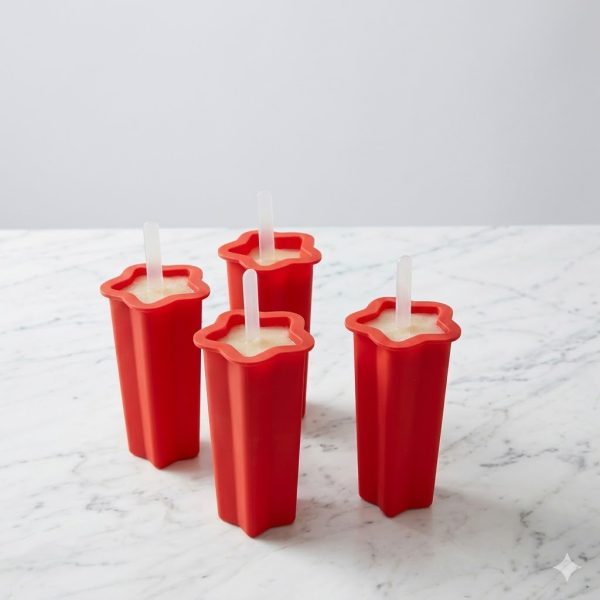 Set de Moldes de Silicona para Helados | Incluye 5 Moldes Reutilizables
