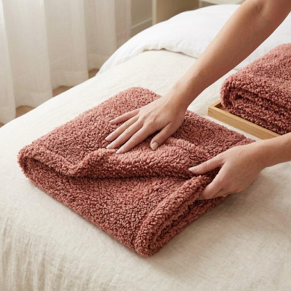 Red Teddy Blanket 150x200 | Ultimate Softness and Warmth