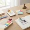 P4CCD-001_3.jpg Pack of 4 Colorful Decorative Paper Clips – Cute Binder Clips for Office, School & Planners