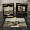 Puzzle de 500 Piezas Obra Carro con Bueyes – Rompecabezas de Paisaje Artístico para Adultos y Coleccionistas