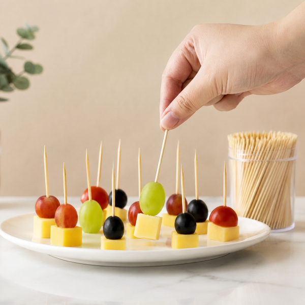 Palillos de Bambú Desechables | Set de 2 Unidades