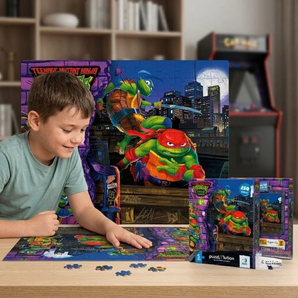PITN-001_2.jpg Puzzle Infantil de las Tortugas Ninja – 250 Piezas Nivel Medio (Talla S 23 × 32 cm)