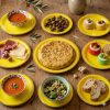 Platos de Papel Amarillos 20,5 cm | Pack de 8 Unidades