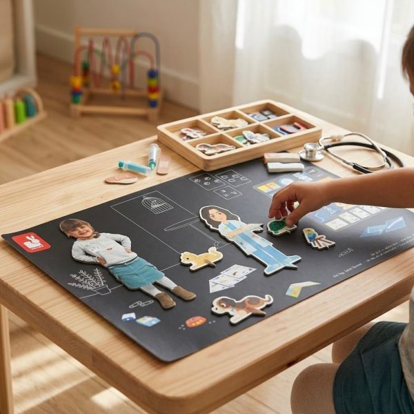 Juego de Manualidades y Construcción de Veterinaria para Niños +3 Años – 40 Piezas Educativas