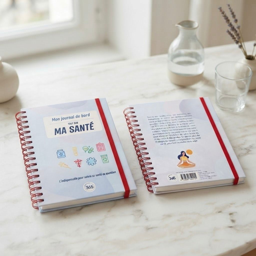 WhatsApp Image 2026-07-03 at 11.54.20 A5 Health Record Notebook – Personal Medical and Wellness Tracking Journal