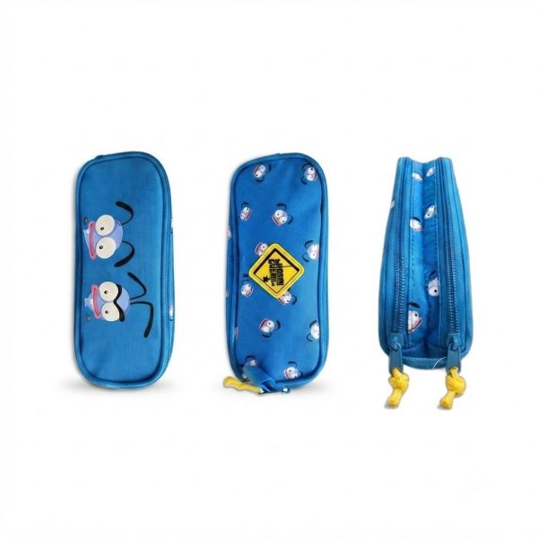 WhatsApp Image 2026-07-08 at 16.13.28 (1) Blue El Hormiguero Double Pencil Case – 2-Zip School Pen Case