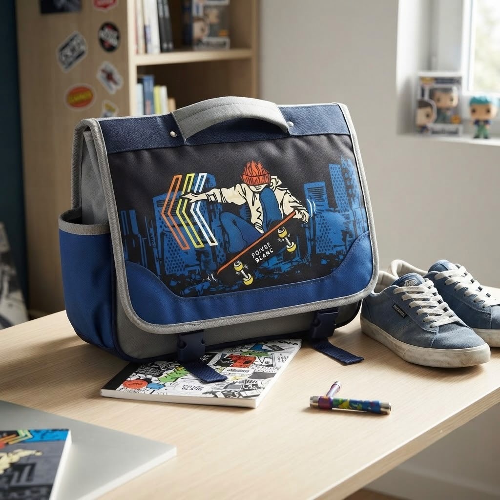 WhatsApp Image 2026-07-10 at 13.28.47 (2) Poivre Blanc Skater Kids Backpack – School Backpack for Everyday Use