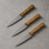 Cuchillo Mediano con Mango de Madera | Precisión y Comodidad en Cada Corte