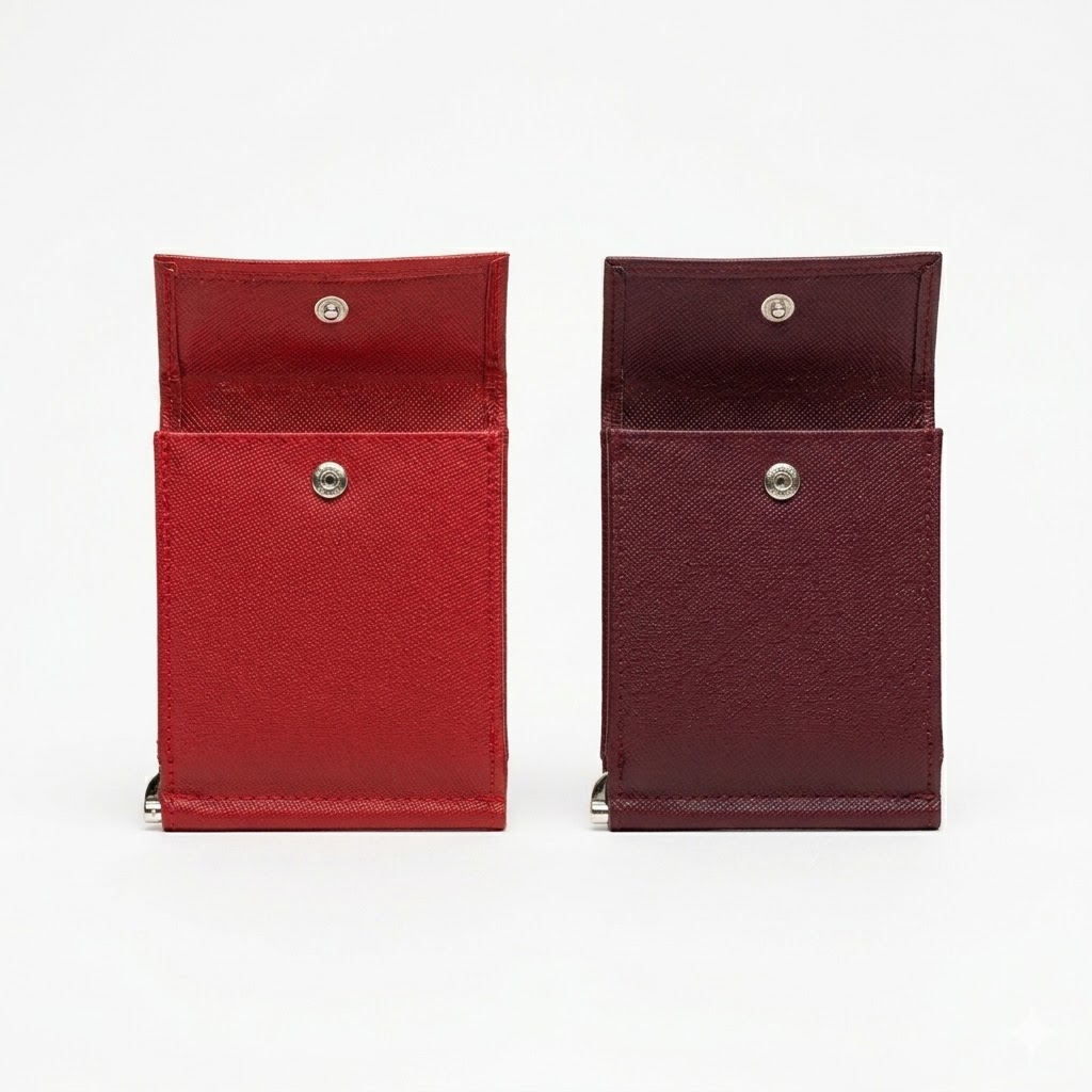 Cartera y tarjetero plegable