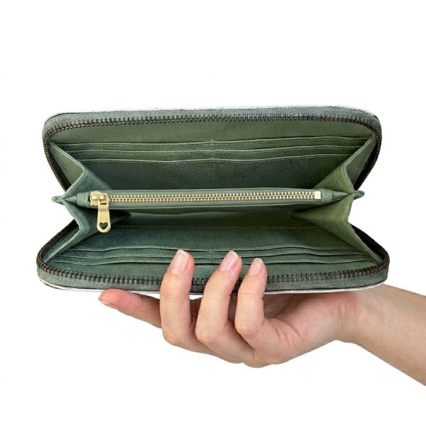 Cartera estampado camuflaje
