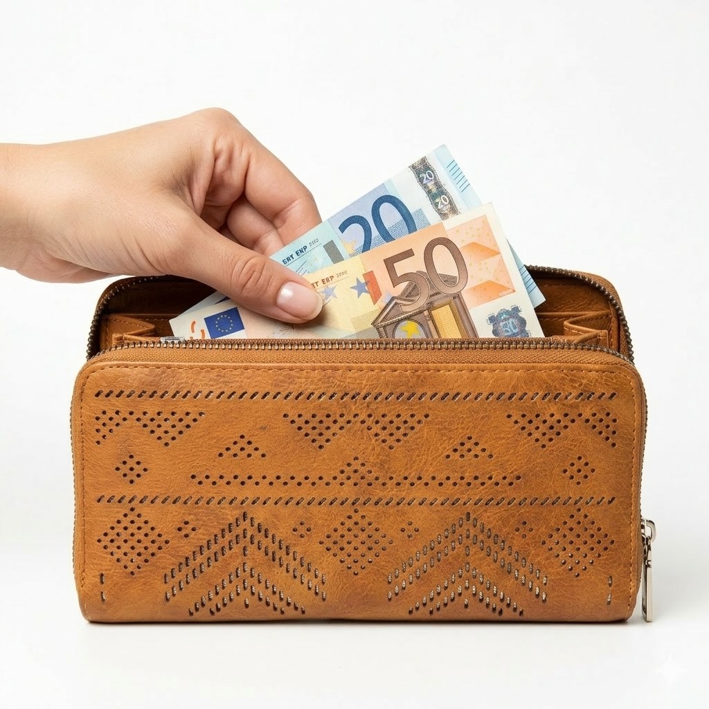 Billetera mujer gran capacidad