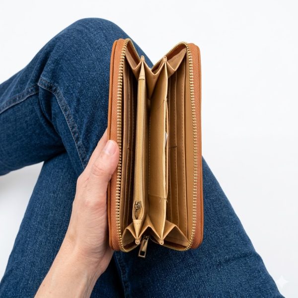 Billetera mujer gran capacidad