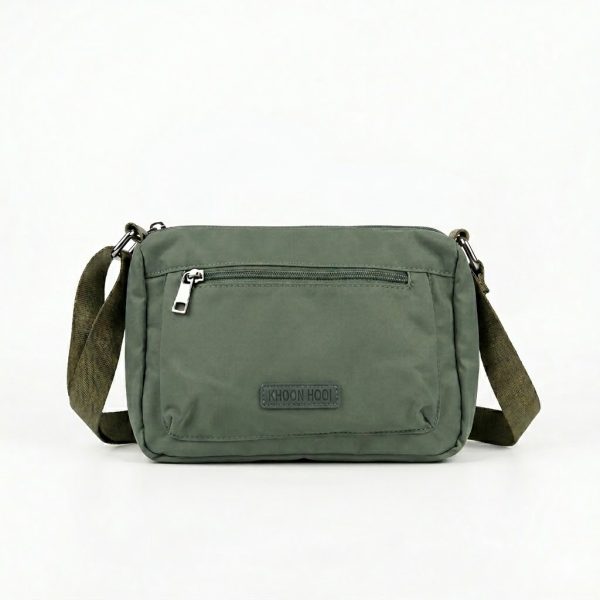 BBV-001_1.JPG Women's Green Faux Leather Crossbody Bag – Elegant and Versatile Everyday Shoulder Bag